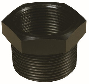 Order In - AAP Bush - Steam - Hexagonal - BSP - Black Steel - 50NB X 40NB - 2inch X 1 1/2inch - SB5040