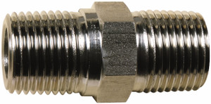 Order In - Nipple - Hexagonal - 316 Stainless Steel - Hex 1/4inch BSP - SS16HN008