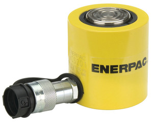 Order In - Enerpac RCS-201 Hydraulic Cylinder - Single Acting - Low Height - 20T - 45mm Stroke Length