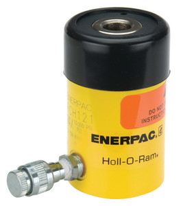 Order In - Enerpac Hydraulic Cylinder - Single Acting - Hollow Plunger - 13T - 42mm Stroke Length - RCH121
