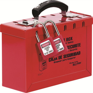 Order In - MasterLock Group Lock Boxes - Portable - Red - Master Lock®