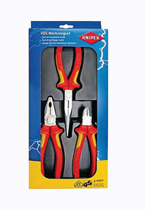 Order In - Knipex® 2012 Plier Set - Safety Pack - 1000V - 3 Piece