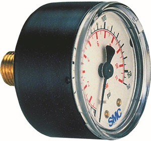 Order In - SMC - Gauge - Rear Entry - 50mm - 0-1000 KPA -1/4" BSPT - G50-K10-02