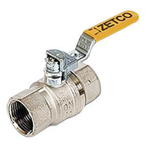 Order In - Zetco Valve Ball - Full Bore - Bsp - Lockable - Brass - 20mm - 1163020