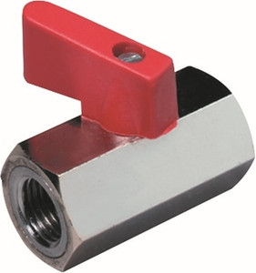 Order In - AAP Valve Ball - Mini Brass - Scd - M&F - Nickel Plated - 1/2inch - 15mm - VBBmmF15VBBMMF15