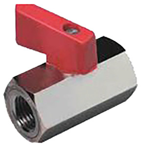 Order In - Dixon MBVFF010 Mini Ball Valve - Brass - Female BSP x Female BSP - 3/8inch - 10mm