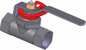 Order In - Minsup 08/062/111/00LO Econovalve With Lockout - SG Iron - SurelockxSurelock - 1"