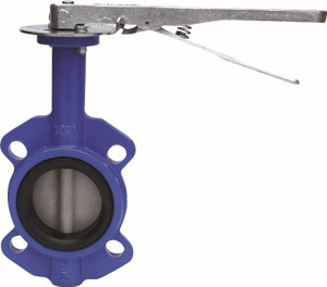 Order In - AAP Butterfly Valve - Wafer Lever - Epoxy Coated - Cast Iron - NBR - 16 Bar - 65mm - 2 1/2inch - VW65