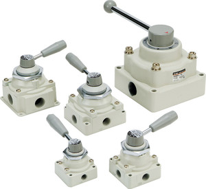 Order In - SMC Valve - Hand P/Mount - 4/2 1/4inch - VH212-02