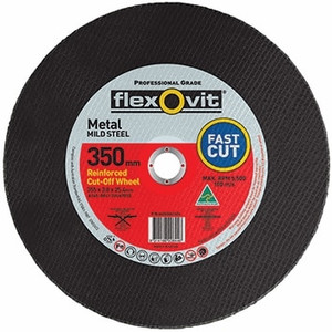 Order In - Flexovit 66252919916 1HU670QR High Speed Metal Cut Off Wheel - 406 x 4 x 25.4mm