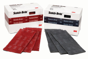 Order In - 3M Scotch-Brite 61500300191 Durable Flex Hand Pad - 115 X 228mm - Very Fine