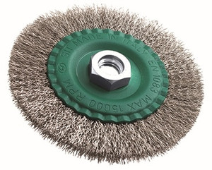 Order In - SIT 3121SS Stainless Steel Crimped Wire Wheel Brush - 125 X 14mm
