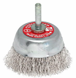 Order In - SIT T70 Steel Crimped Wire Cup Brush - 70 X 6mm