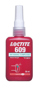 Order In - Loctite 609 232100 Retaining Compound - Medium/High Strength - 50ml