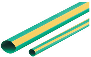 Order In - Cabac XLP13YG/4FT Heatshrink Thin Wall - 12.7mmx1.2m - Yellow And Green