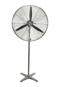 Order In - FanMaster IFP850 Fan Pedestal - Oscillating - Industrial - 3 Speed - 240V - 6500L/s - Black - 850mm