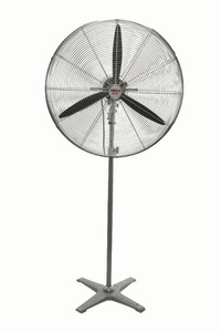 Order In - FanMaster IFP750 Pedestal Fan Industrial Premium Oscillating 3 Speed - Silver 750mm 1Ph 5033L/s