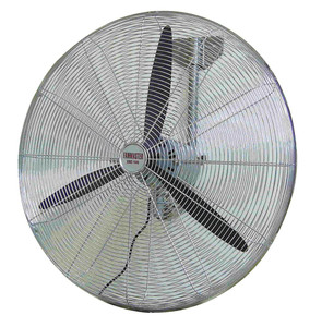 Order In - FanMaster IFW850 Premium Wall Mount Fan - Oscillating - Industrial - 3SPD - 240V - 6500L/s - 1Ph - Silver - 850mm