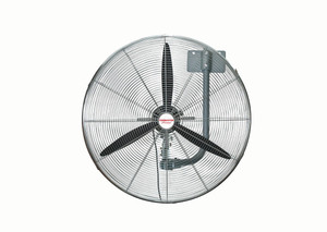 Order In - FanMaster IFW750 Wall Mount Fan Industrial Premium Oscillating 3 Speed - Silver 750mm 1Ph 5033L/s