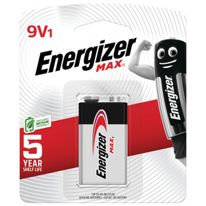 Order In - Energizer 522BP1T - Max Alkaline Battery 9V - 1 Pack