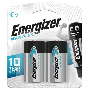 Order In - Energizer E300651700 - Max Plus Alkaline Battery C - 2 Pack