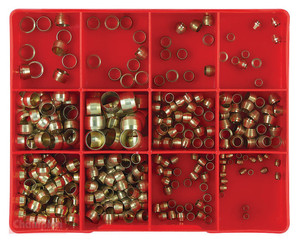 Order In - Champion Fasteners Olive Kit - Brass - 1/8 to 1/2", 3/16 to 3/8" - 330 Pieces - CA1412 - Fixit - Champion