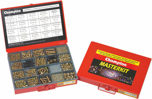 Order In - Champion Fasteners Washer Kit - 1023 Piece - Fibre - 5/32 to 1" - CA2060 - Champion