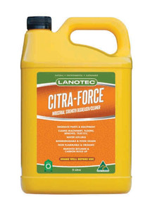 Order In - LANOTEC CF0005 Citra-Force Industrial Strength Degreaser/ Clear - Jerry Can - 5Litre
