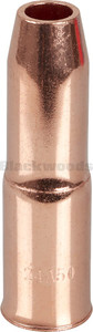 Order In - P24A-50R Nozzle Adjustable - Suits Tweco No4 MIG Gun - 12.5mm - Pack of 2
