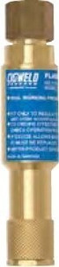 Order In - Cigweld 308365 Comet F2RQ Regulator End Oxygen Flashback Arrestor - 5/8-18" UNF RH