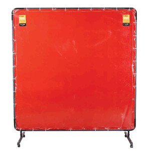 Order In - ELLIOTTS STS1839R ArcSafe Welding Screen - Red - Eyelets - 1.8 x 3.9m
