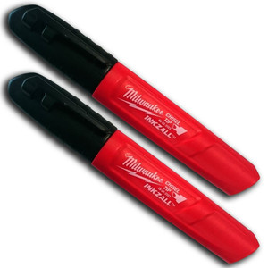 Milwaukee INKZALL™ Marker Black Medium 2 Pack