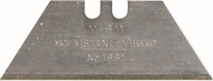 Order In - Stanley FatMax 1992 11-921A Trimming Knife Blade - Heavy-Duty - High Carbon Steel - 2-7/16inch - Pack of 100