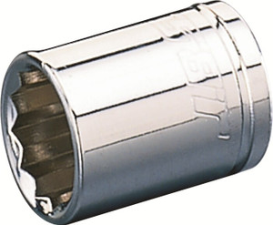 Order In - 3/8 Square Drive Socket - Double Hex - A/F - 1/2 - JBS