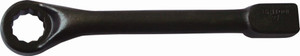 Order In - Slogging Wrench - Offset Ring - Cranked - 24 mm Drive - 304 mm - Carbon Steel - Black - 8125582 - JBS