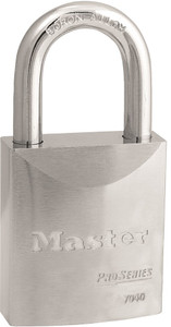 Order In - Master Lock - Padlock - Keyed to Differ - Steel - 44 mm x 8 mm x 30 mm - ProSeries - 7040K -