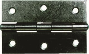 Order In - TRIO - Butt Hinge - Stainless Steel - Fixed Pin - 100x75x1.6mm