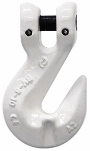 Order In - Bullivants Grade 100 Fittings - Clevis Type Grab Hook - White - 13mm