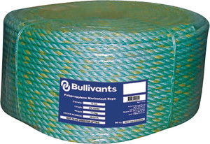 Order In - Bullivants Marinetech Rope - Coil - Synthetic - High Tenacity Polypropylene - Green - 6mm x 250m