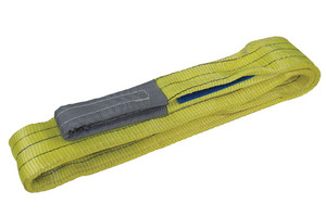 Order In - Bullivants Flat Webbing Slings - Synthetic/Polyester - Yellow - 1.5m - 3T