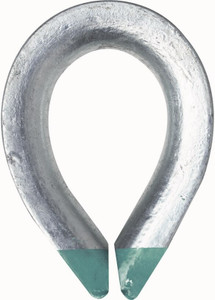 Order In - Bullivants Wire Rope Thimbles - AS1138 - Galvanised - 8mm