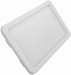 Order In - Lid for AP7/10/15L Crate - Polypropylene - Natural - 656 mm x 425 mm x 32 mm - AP7/10L - Okka™ - A PLUS PLASTICS