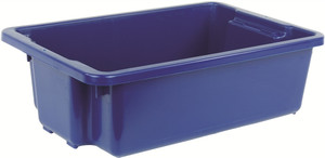 Order In - Kingcraft - Storage Bin/Crate - Polypropylene - Blue - 32L