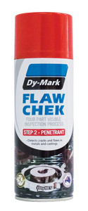 Order In - DY-MARK - Step 2 Penetrant - Aerosol Can - Flawchek - Red - 350g
