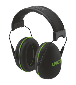 Order In - uvex K-Series KX10 2630011 Earmuffs - Headband - Class 5 - 27dB - Black/Green