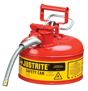 Order In - PBA Safety Justrite Dispensing Can - Flexible Hose - Type 11 - 19mm - 4L