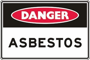 Order In - PROSAFE Danger Sign - Asbestos - Flute - 600mm x 450mm