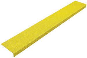 Order In - Vigil Antislip Stair Nosing - Industrial - Yellow - 600x80x20mm