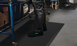 Order In - Notrax SkyStep Standalone Mat - Natural Rubber - Black - 900mm x 1200mm