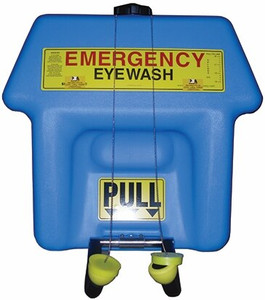 Order In - PBA Safety Speakman Emergency Eye Wash - Portable - Hand Operated -  Gravity Flow - Blue - 79 Litres